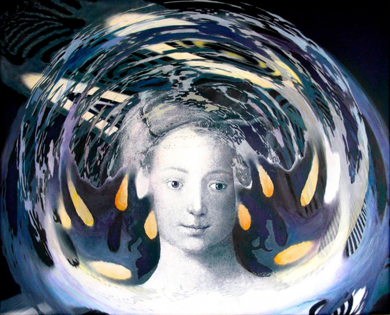 Jurgita Gerlikaitė tapytas paveikslas Simfonija, Fantastiniai paveikslai , paveikslai internetu