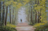 Rimantas Virbickas tapytas paveikslas Trise , Peizažai , paveikslai internetu