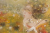 Genutė Burbaitė tapytas paveikslas Svajoklė, Fantastiniai paveikslai , paveikslai internetu