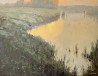 Rimantas Virbickas tapytas paveikslas Žvejo sapnas, Peizažai , paveikslai internetu
