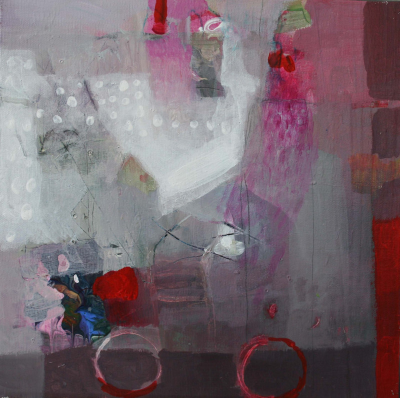 Giedra Purlytė tapytas paveikslas Ryto ratai , Abstrakti tapyba , paveikslai internetu