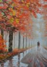 Rimantas Virbickas tapytas paveikslas Spalvų apsupty, Paveikslai su rudeniu , paveikslai internetu