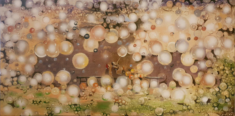 Alvydas Venslauskas tapytas paveikslas Graži naktis, Galerija , paveikslai internetu