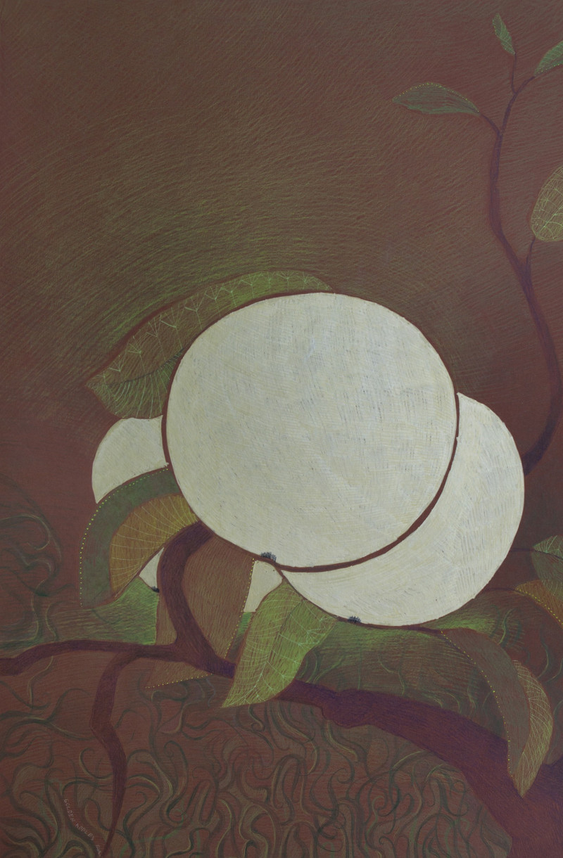 Eva Lauma tapytas paveikslas Auksiniai obuoliai, Natiurmortai , paveikslai internetu