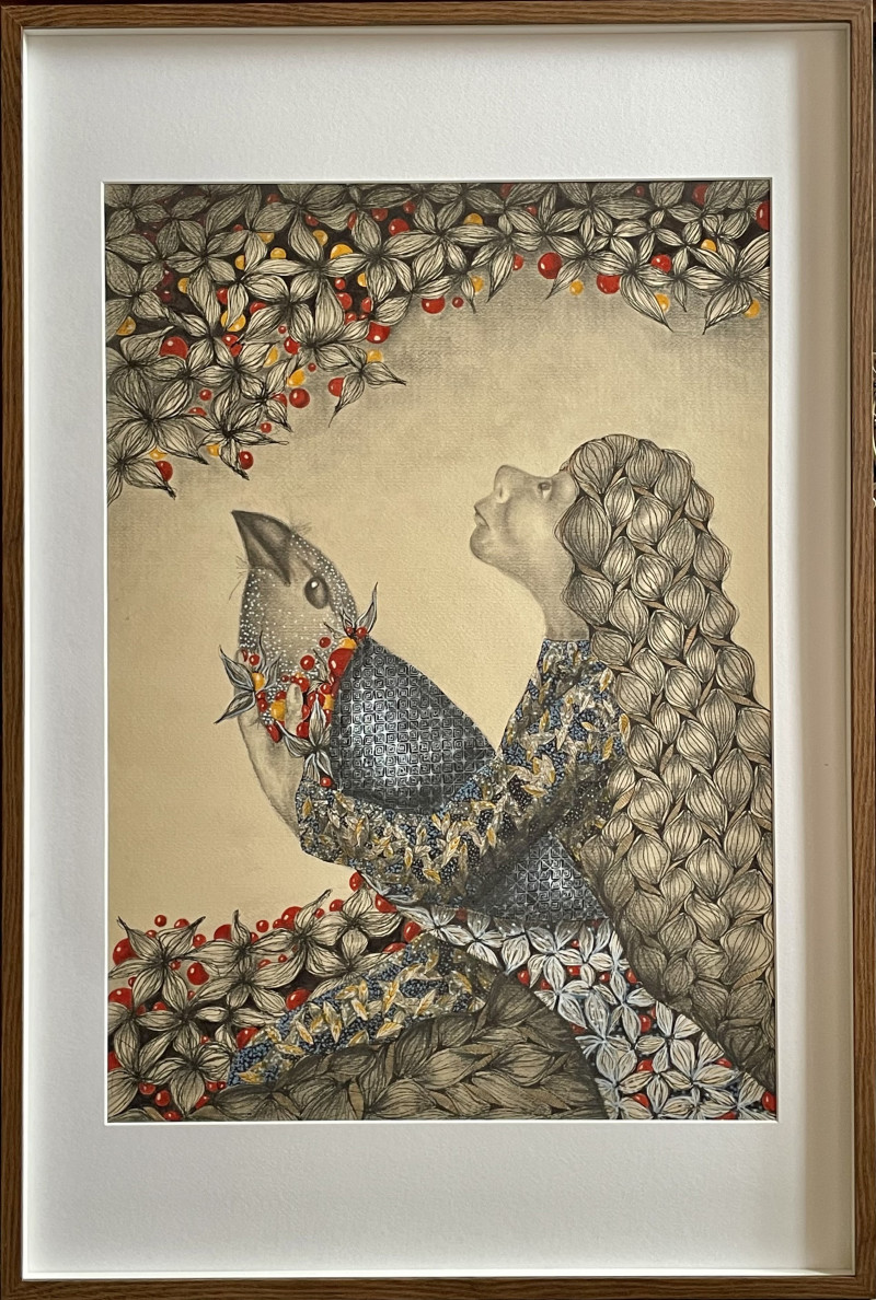 Daiva Mažo tapytas paveikslas Svajonės turėjimas, Išlaisvinta fantazija , paveikslai internetu