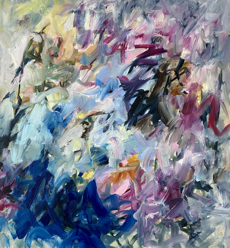 Junija Galejeva tapytas paveikslas Psyche, Abstrakti tapyba , paveikslai internetu
