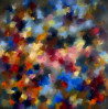 Junija Galejeva tapytas paveikslas Vasaros džiazas, Abstrakti tapyba , paveikslai internetu