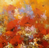 Rimantas Grigaliūnas tapytas paveikslas Aguonos, Gėlės , paveikslai internetu