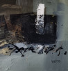 Virginijus Tamošiūnas tapytas paveikslas Tamsi, tamsi, tamsi naktis , Abstrakti tapyba , paveikslai internetu