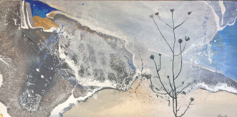 Alma Karalevičienė tapytas paveikslas Vanduo plauna smėlį, Galerija , paveikslai internetu