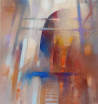 Aistė Jurgilaitė tapytas paveikslas Sakralių skliautų pavėsyje, Ramybe dvelkiantys , paveikslai internetu