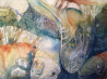 Eglė Lipinskaitė tapytas paveikslas Ant trijų banginių, Galerija , paveikslai internetu