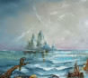 Jonas Dailidėnas tapytas paveikslas Salos, Peizažai , paveikslai internetu