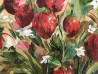 Bouquet of Strawberries original painting by Birutė Bernotienė-Vall. Home