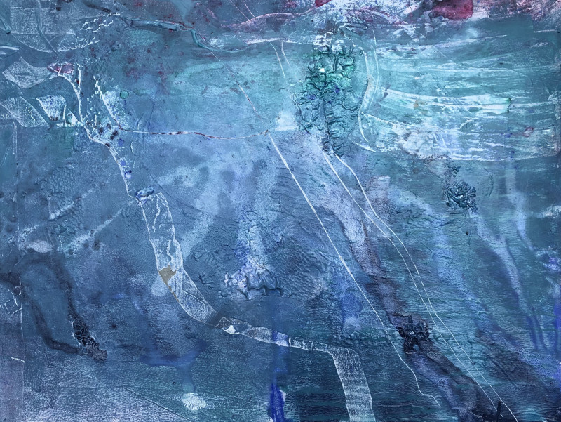 Alma Karalevičienė tapytas paveikslas Vandenynas, Abstrakti tapyba , paveikslai internetu