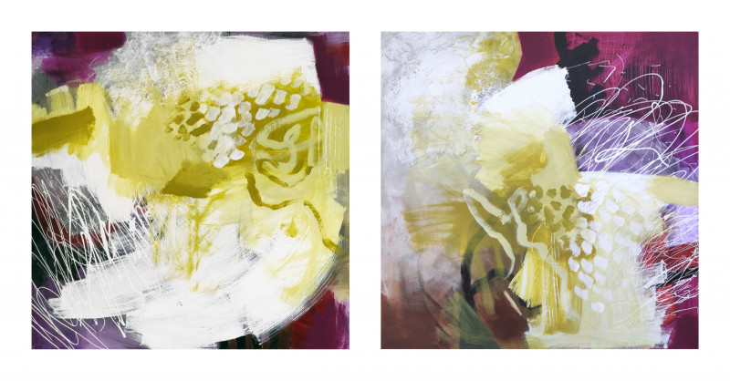 Eglė Stripeikienė tapytas paveikslas Diptikas. LAIMĖS SEZONAS, Galerija , paveikslai internetu