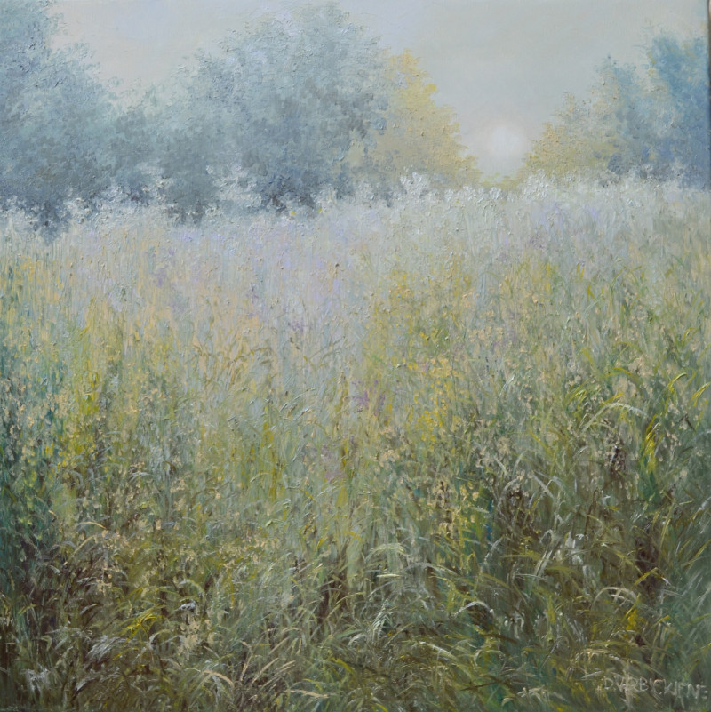 Morning Light original painting by Danutė Virbickienė. Landscapes