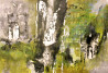 Konstantinas Žardalevičius tapytas paveikslas Seno teksto paslaptis, Abstrakti tapyba , paveikslai internetu