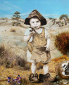 Onutė Juškienė tapytas paveikslas Pamario gyventojai, Animalistiniai paveikslai , paveikslai internetu
